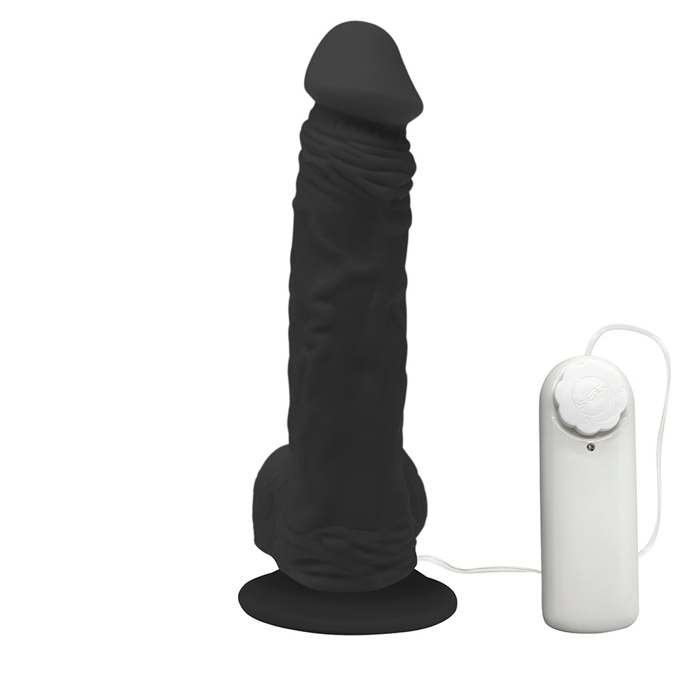 P�nis de Borracha Zeus em detalhe do material PVC Toque Macio