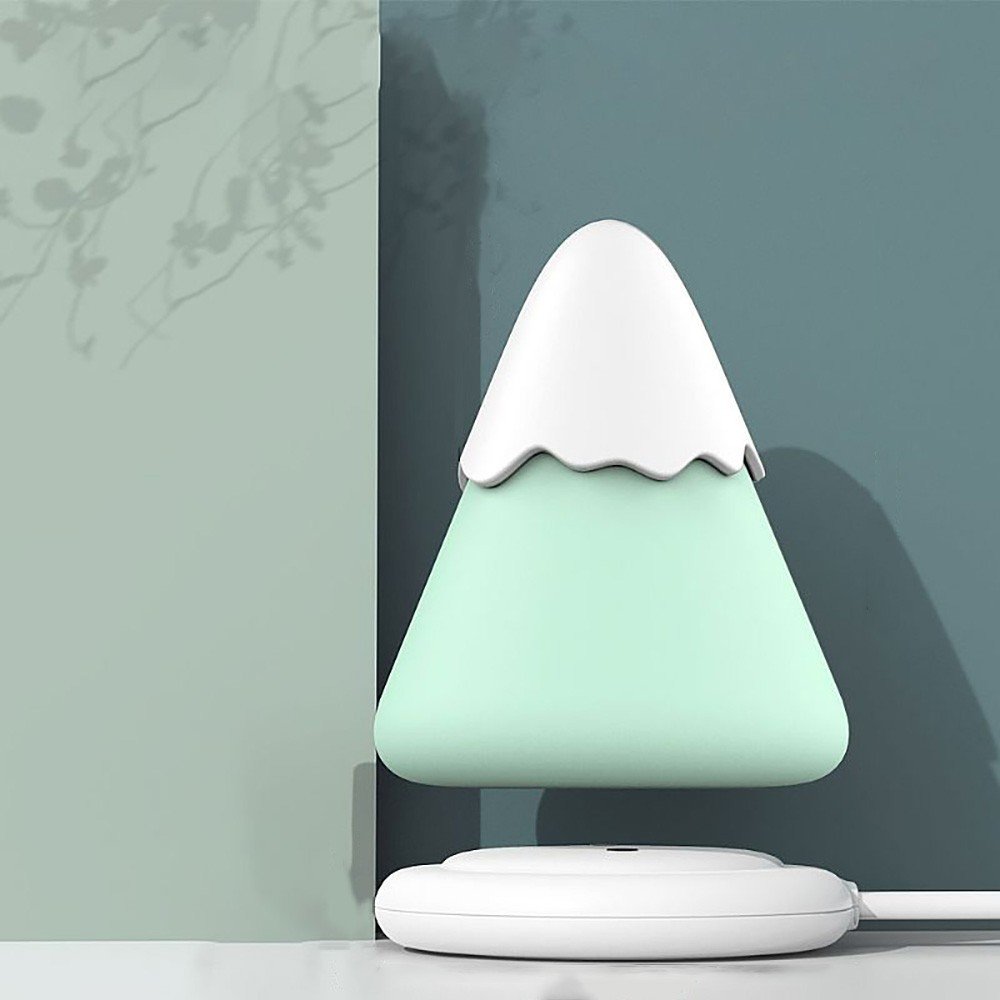 Vibrador Discreto em Silicone Recarreg�vel 7 Suc��es com LED Colorido Snow Mountain Cyan | Foto 05