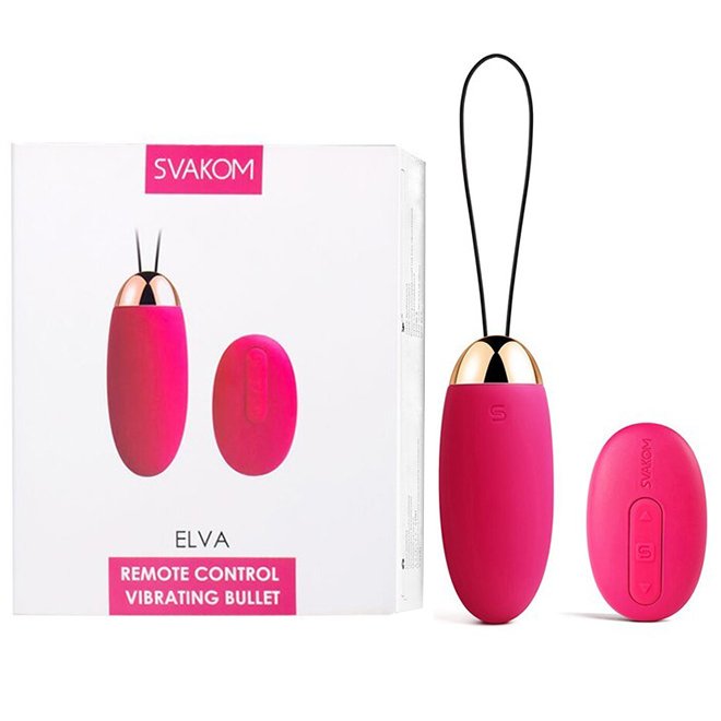Vibrador Bullet Recarreg�vel, 5 Vibra��es, Wireless Magenta Elva | Foto 04