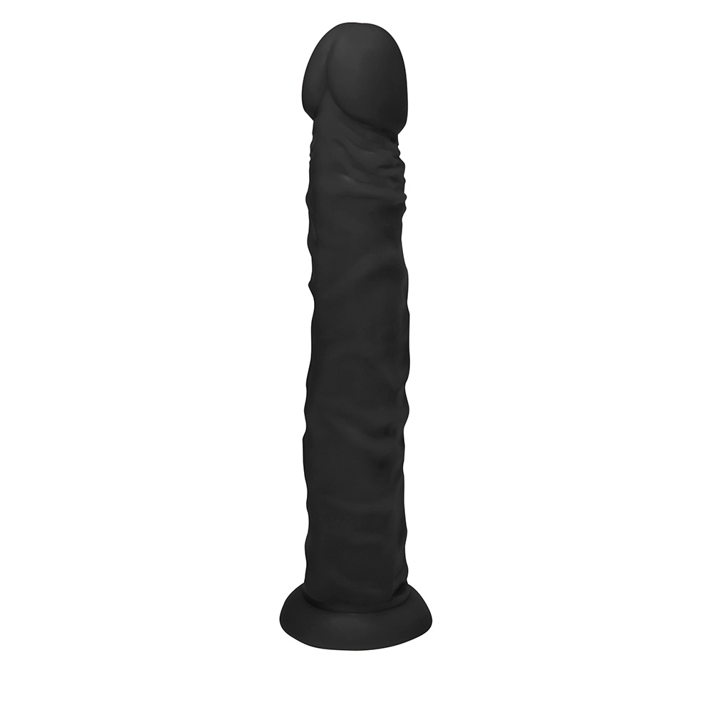 P�nis de Borracha com Base Protheus 24 x 4cm Preto | Vista interna da textura