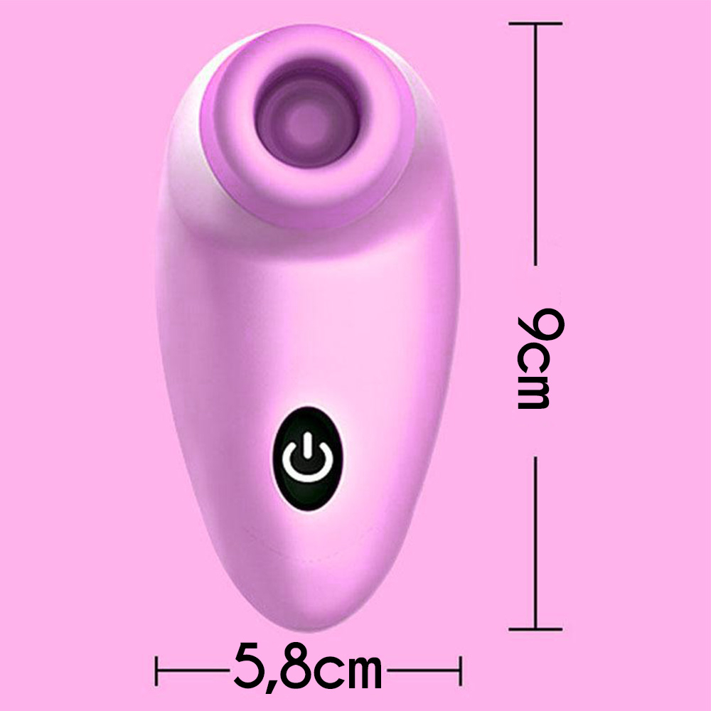 Vibrador para Clit�ris em ABS (Pl�stico) e Silicone com 7 Pulsa��es Amazon Hot Rosa | Foto 05