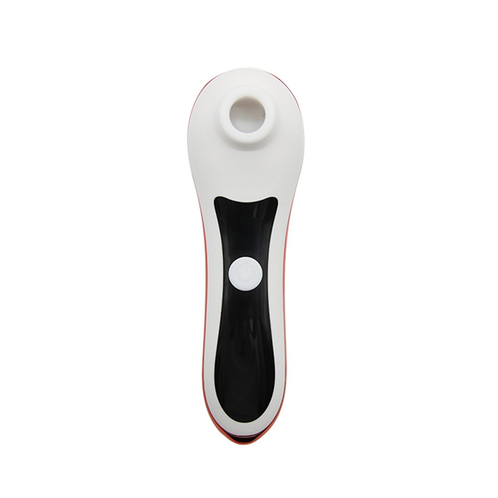 Estimulador para Clit�ris em Silicone e ABS Recarreg�vel com 3 Pulsa��es Branco - Vista Frontal