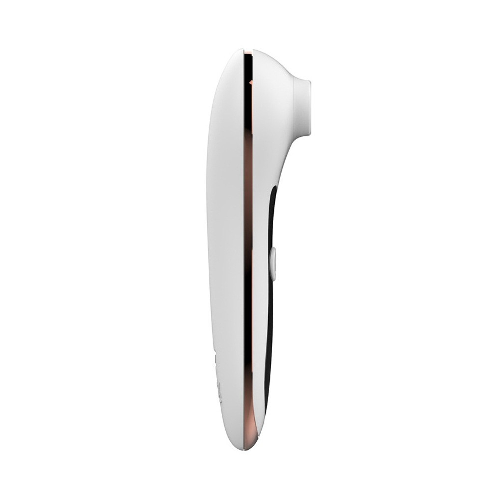 Estimulador para Clit�ris em Silcone e ABS Recarreg�vel com 3 Pulsa��es Branco | Foto 04
