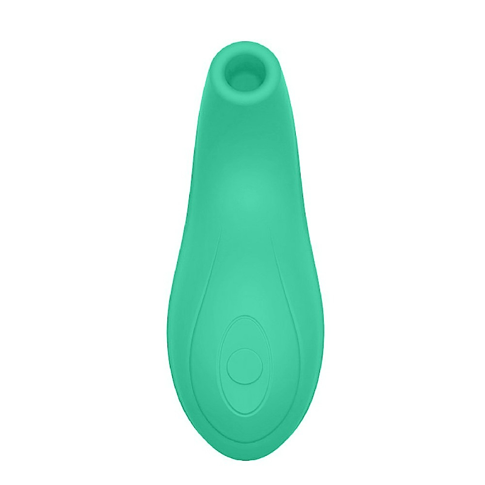 Vibrador para Clit�ris em Silicone Recarreg�vel 7 Pulsa��es Swan Verde | Foto 04