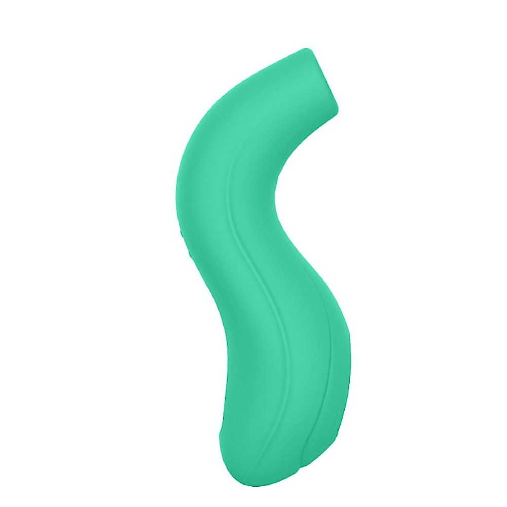 Vibrador para Clit�ris em Silicone Recarreg�vel 7 Pulsa��es Swan Verde | Foto 05