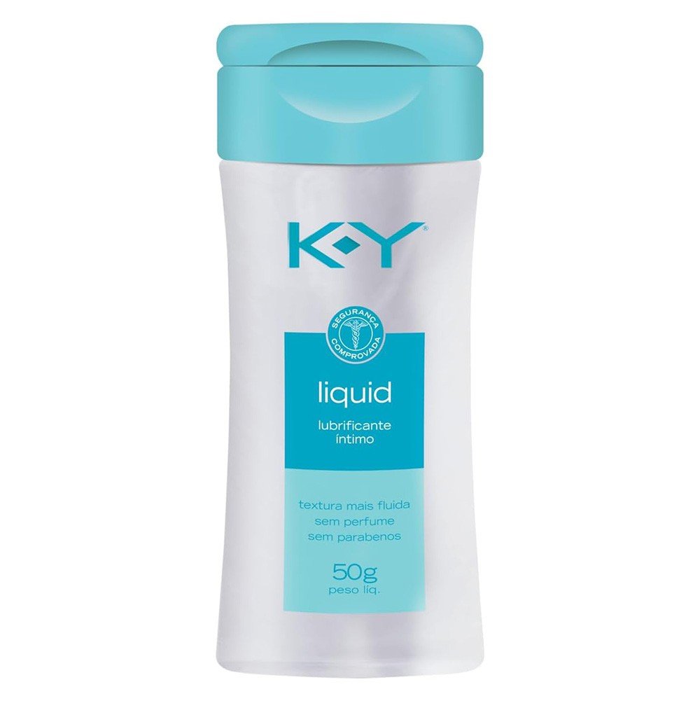 Lubrificante �ntimo � Base de �gua KY Liquid 50ml, embalagem frontal