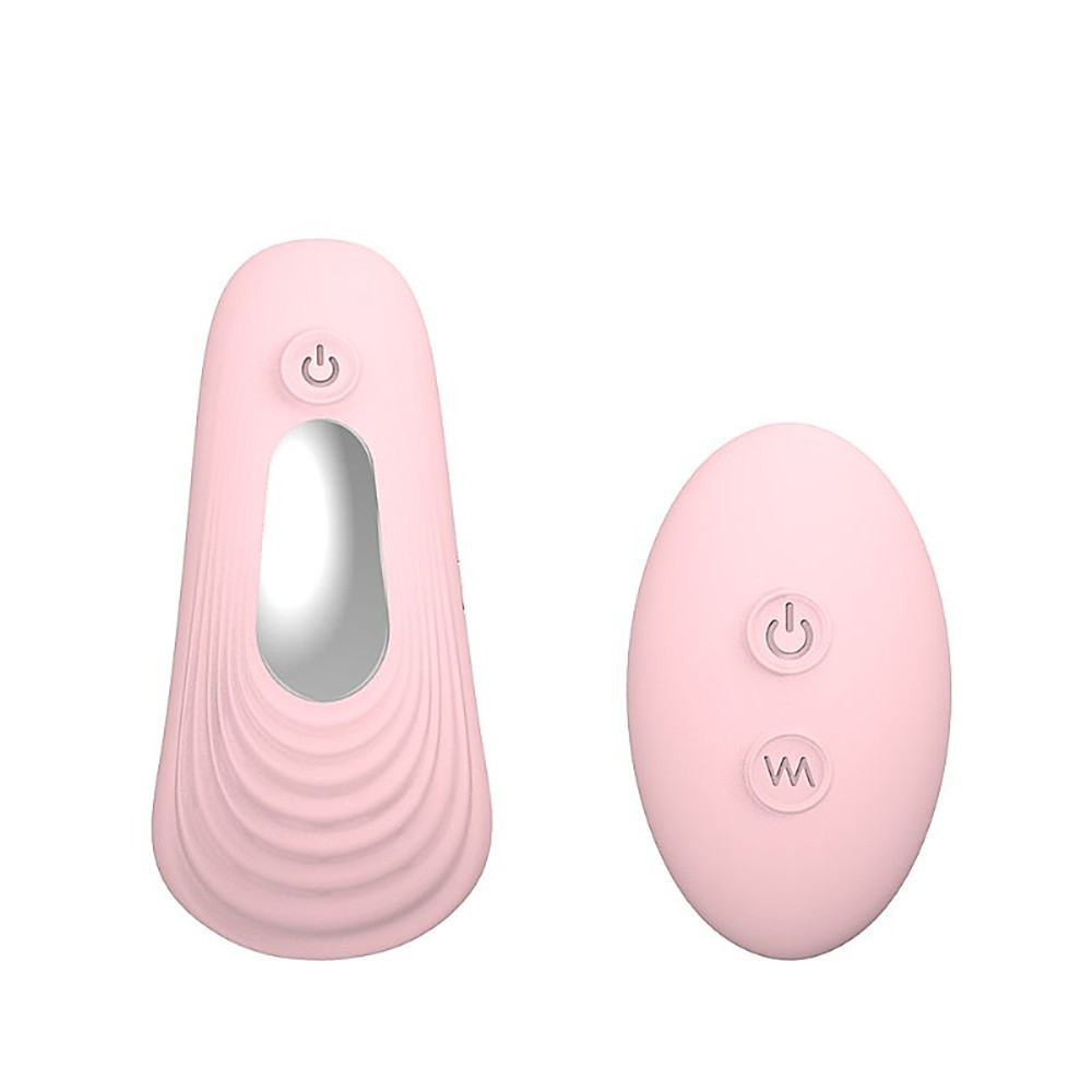 Vibrador para Clit�ris em Silicone Recarreg�vel 9 Vibra��es e Controle sem Fio Wing Rosa | Foto 04