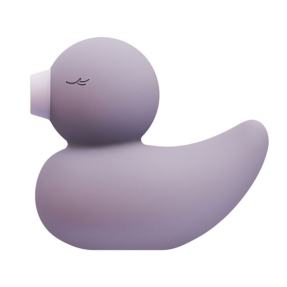 Vibrador e Sugador para Clit�ris em Silicone Recarreg�vel 5 Sul��es e 10 Vibra��es Ducky Lil�s | Foto 04