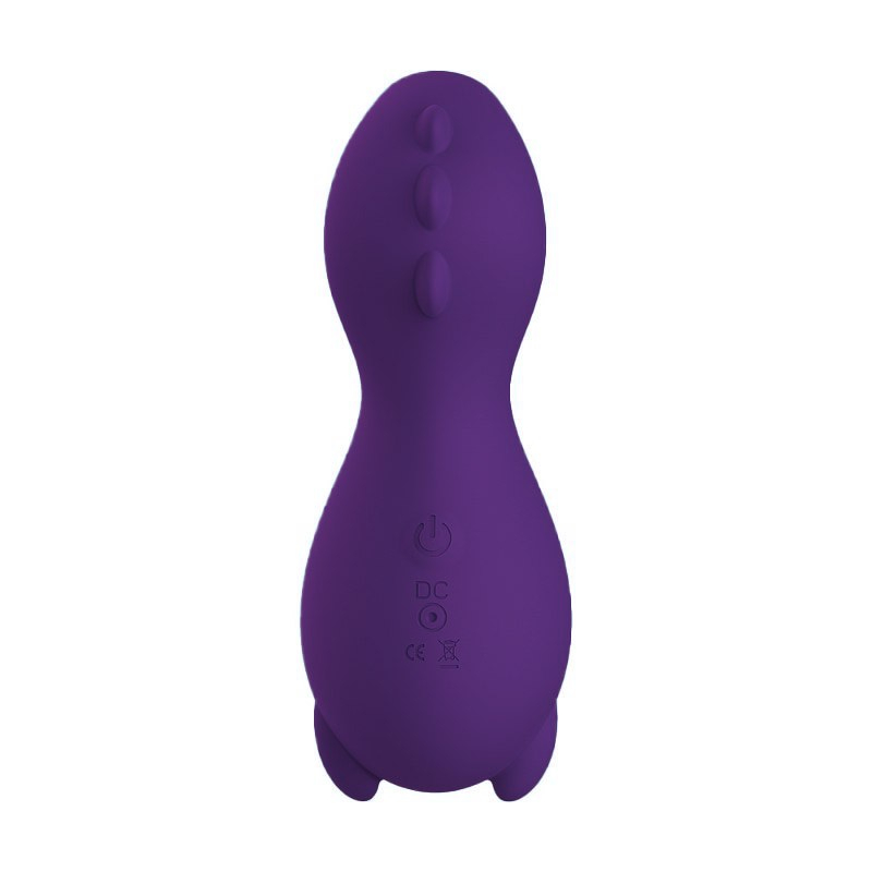 Pulsador de Clit�ris em Silicone Recarreg�vel com 7 Pulsa��es Roxo | Foto 05