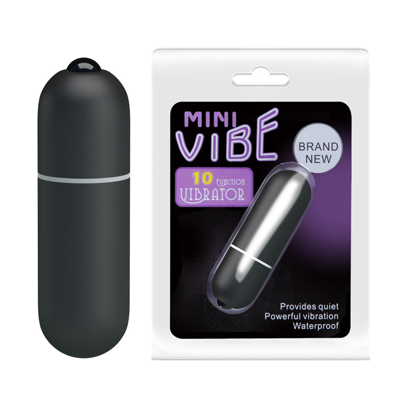 Vibrador Bullet, 10 Velocidades Mini Vibe Preto | Foto 05