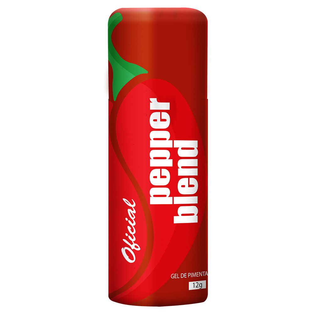 Gel para Sexo Oral Oficial Blend Pimenta Super Picante 12g - Embalagem frontal