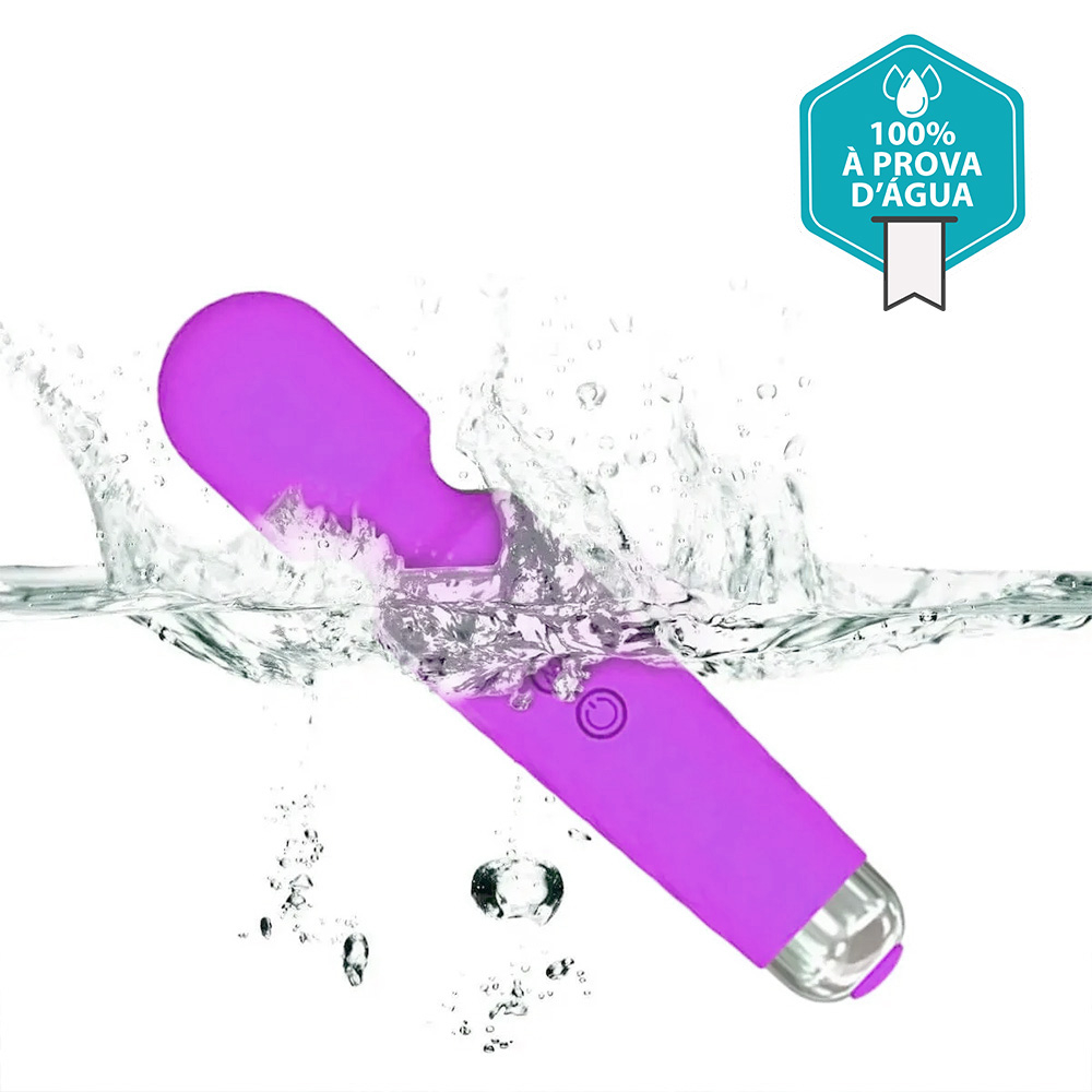 Massageador Er�tico Recarreg�vel em Silicone com 20 Vibra��es Stacy Pink | Foto 04