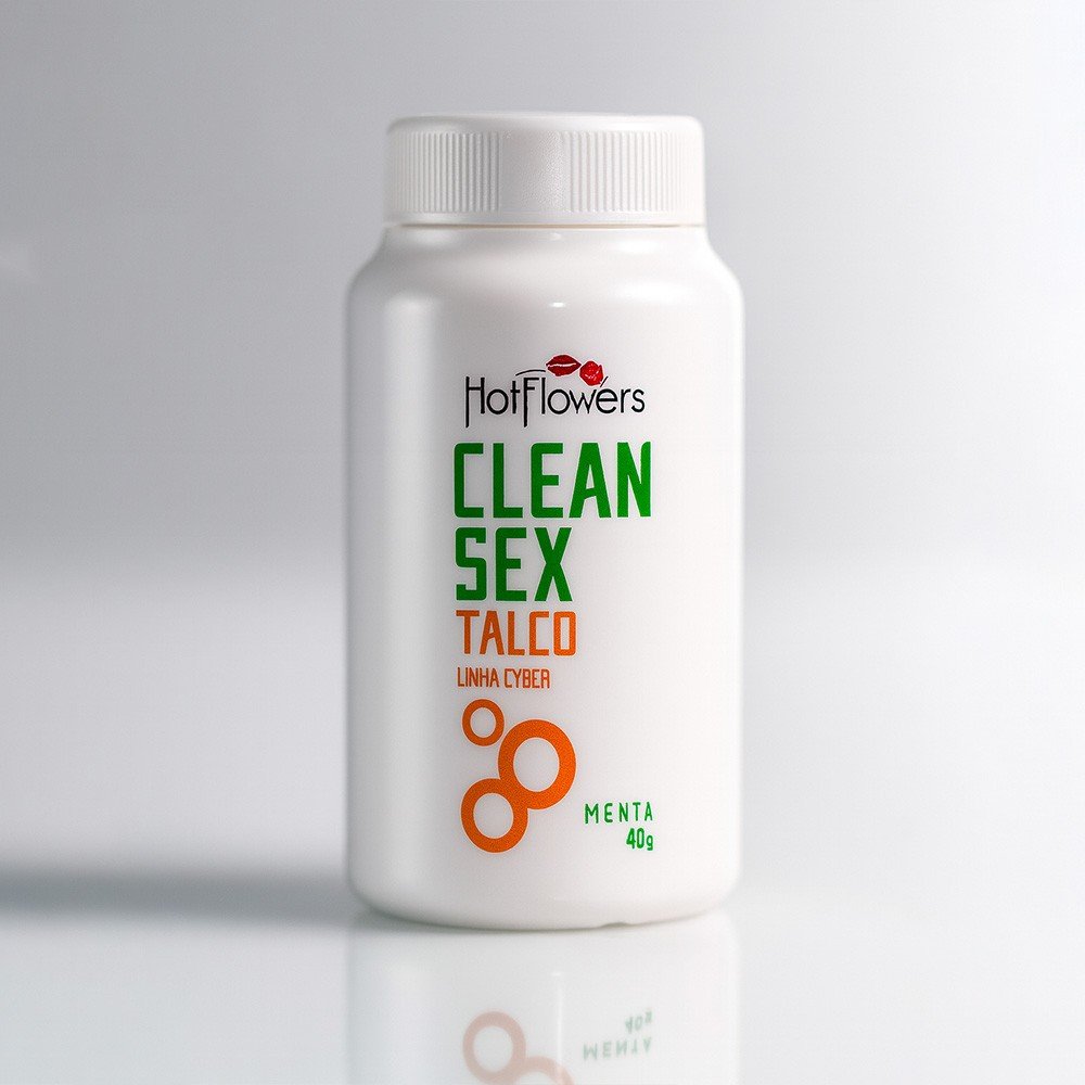 Talco para Pe�as de Cyberskin Clean Sex Aroma Menta 40g | Foto 03