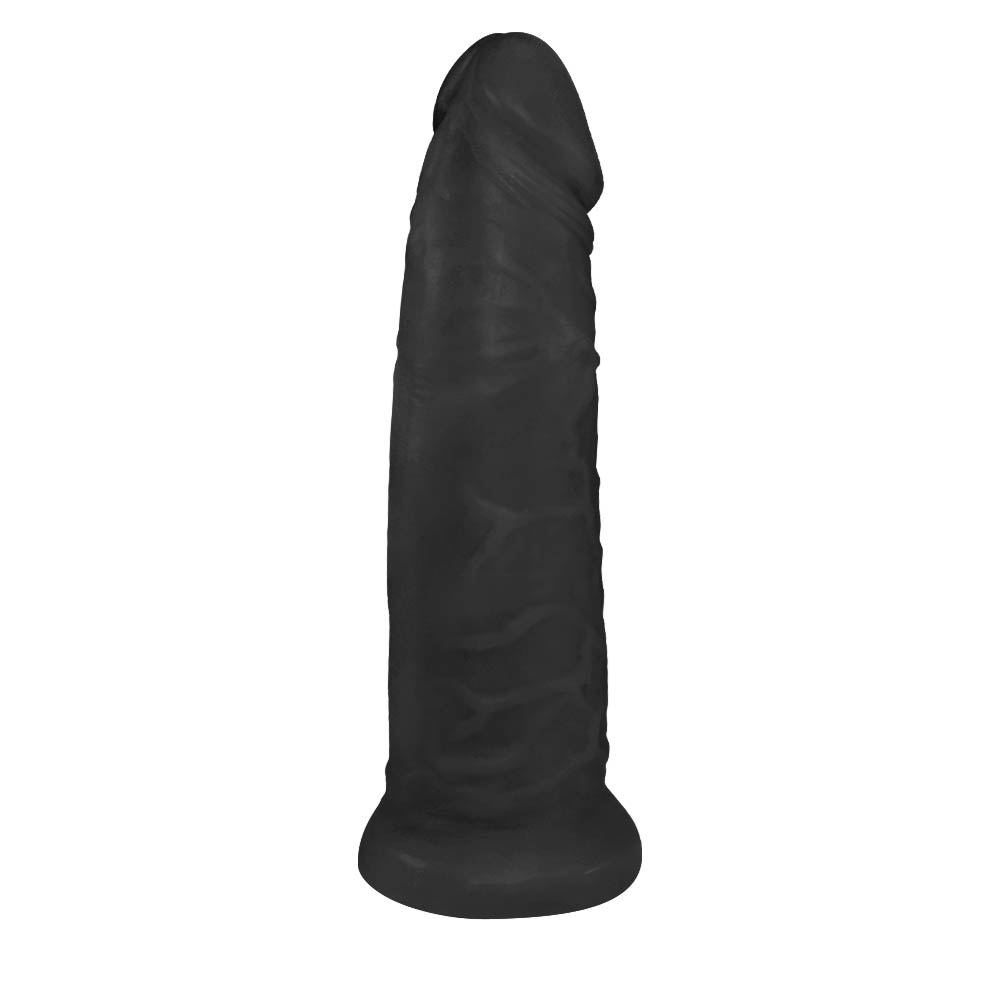 P�nis Maci�o Tortinho em PVC Flex�vel At�xico para Cinta, textura detalhada