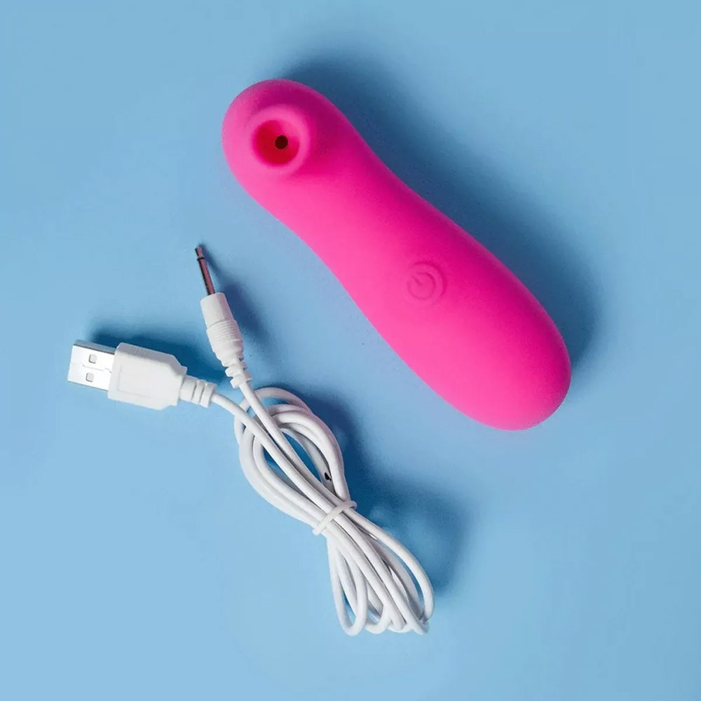 Pulsador de Clit�ris em Silicone (Toque Aveludado) com 10 Pulsa��es Sofie Pink | Foto 05