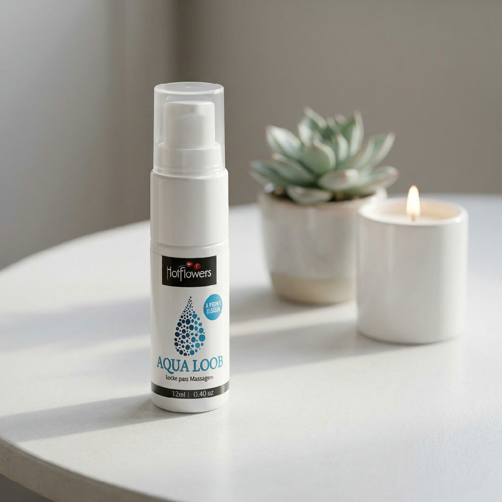 Gel Lubrificante �ntimo � Base de Silicone Aqua Loob Neutro 12ml | Foto 02