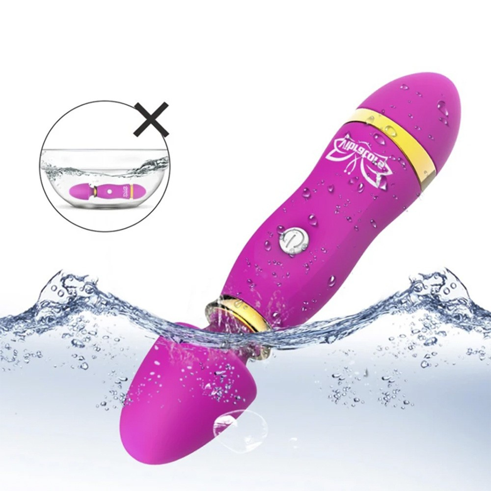 Massageador Er�tico Varinha M�gica em ABS com 12 Vibra��es Pink | Foto 04