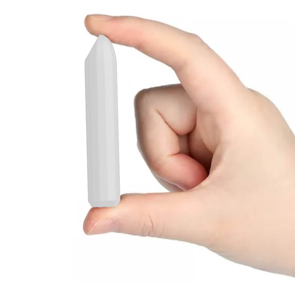 Vibrador Bullet Recarreg�vel em Silicone com 10 Vibra��es Nero Branco | Foto 04