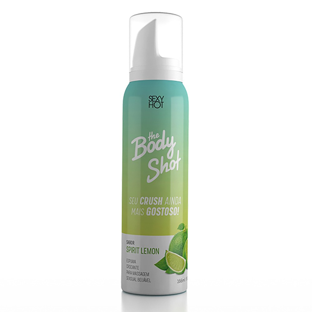 Espuma Crocante para Massagem Sensual Beij�vel Spirit Lemon (lim�o) 166ml