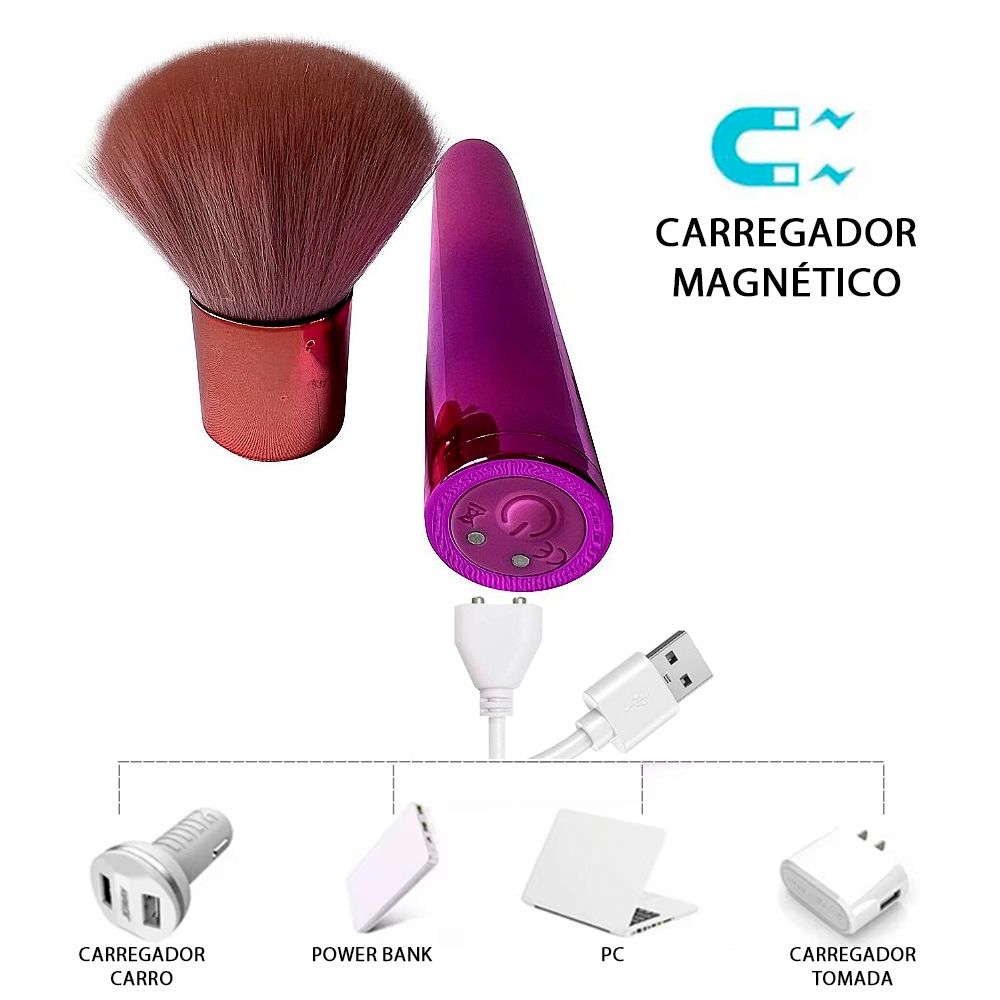 Vibrador Duplo em Silicone com 10 Vibra��es Womanizer Roxo | Foto 05