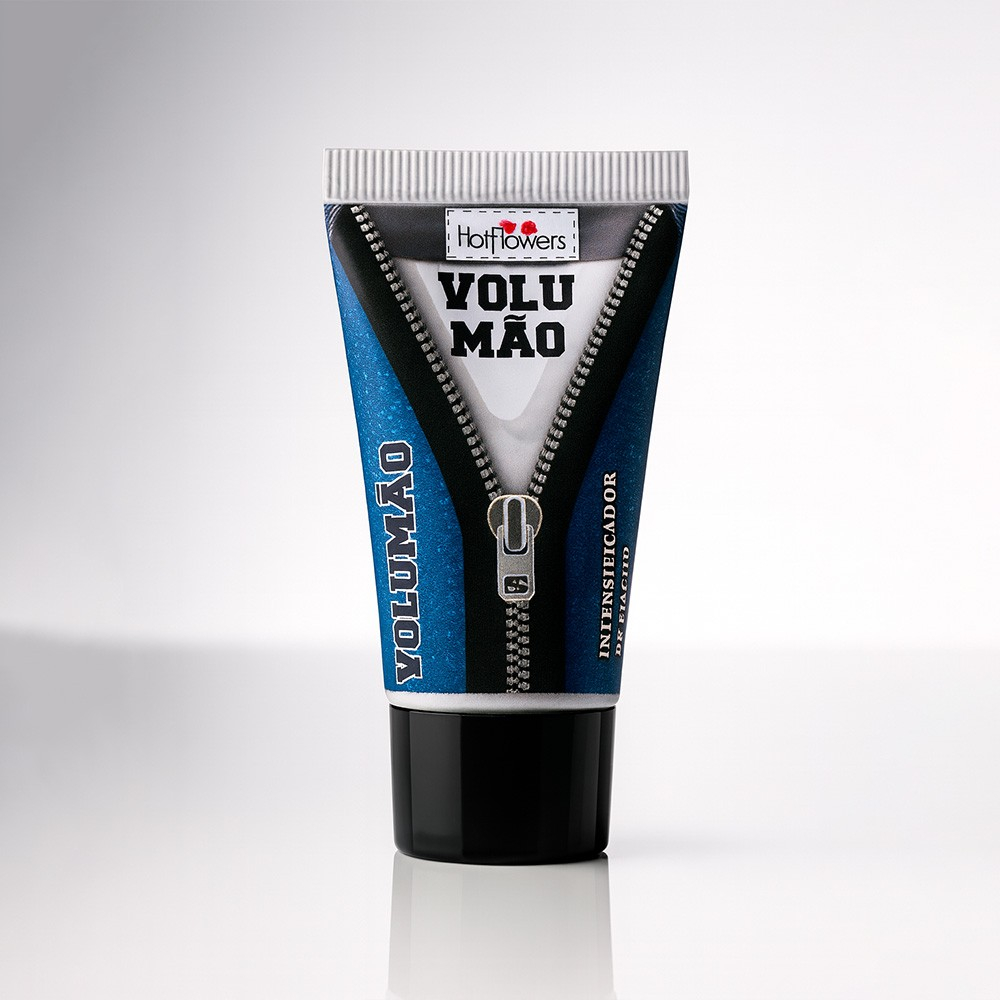 Gel Volum�o 25g em um fundo branco suave e iluminado