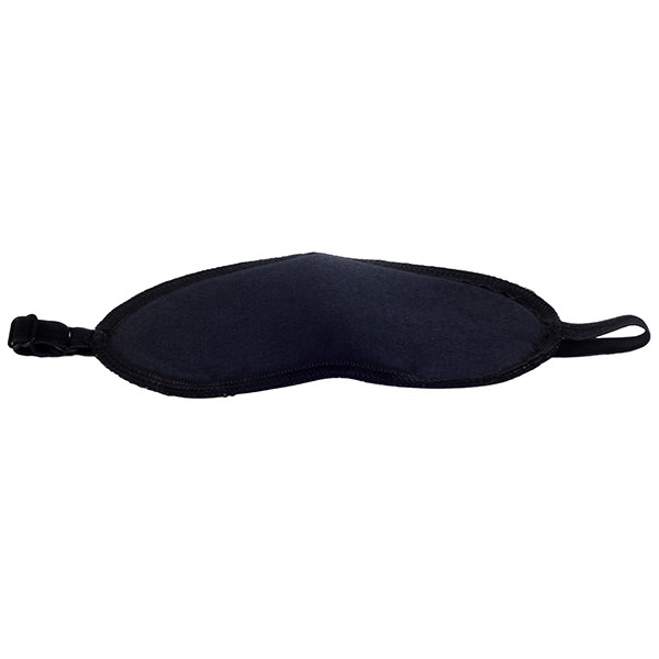 Venda para olhos preta com el�stico, parte do kit da Vela Para Massagem Sensual Tantra Ylang Ylang