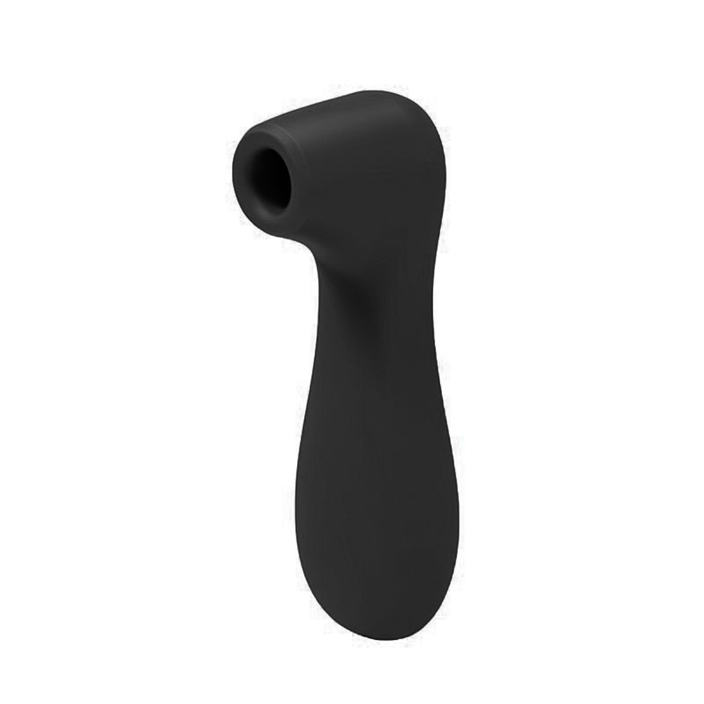 Sugador de Clit�ris Recarreg�vel em Silicone Toque Aveludado 12 Suc��es Preto | Foto 04