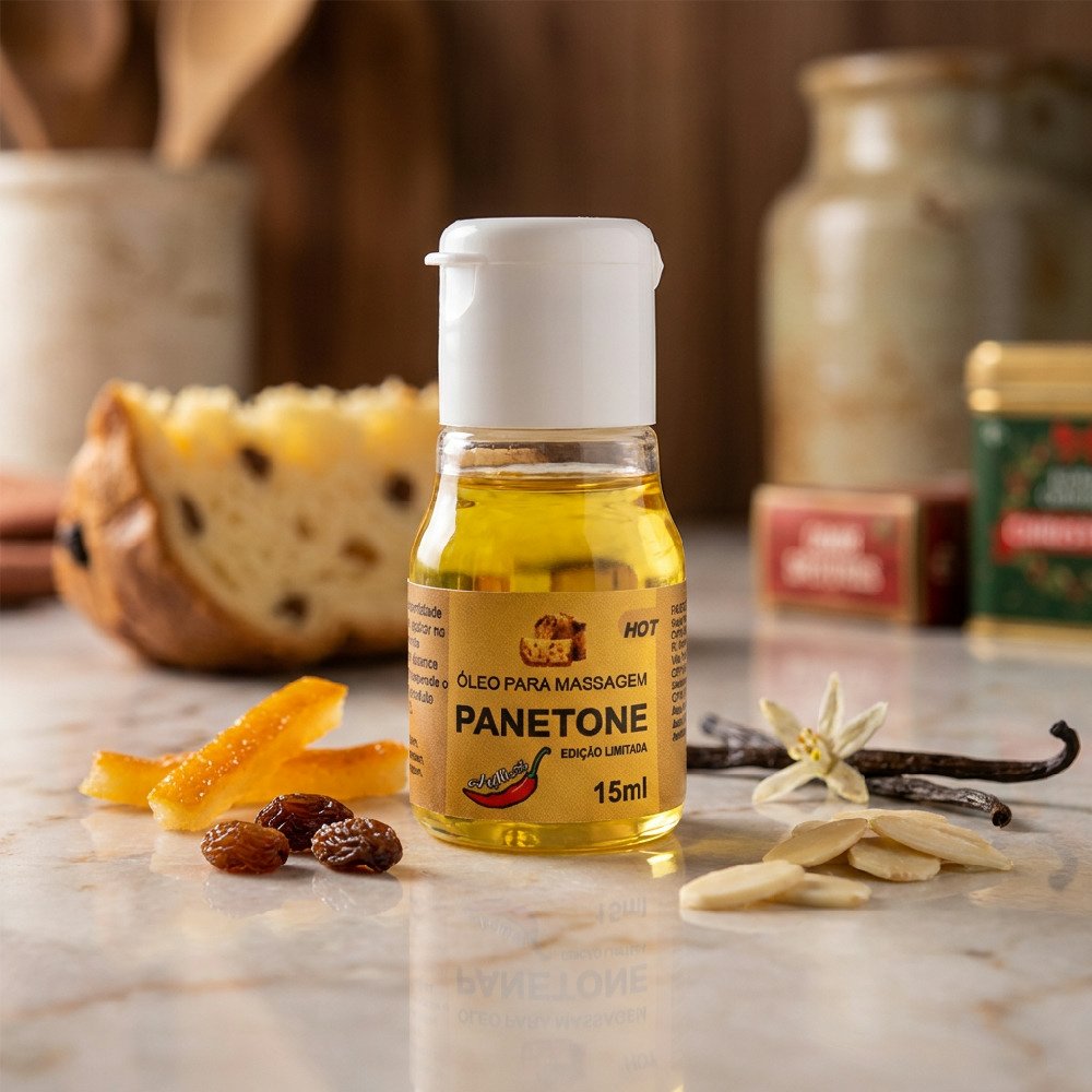 �leo para Massagem Hot Panetone 15ml | Foto 02