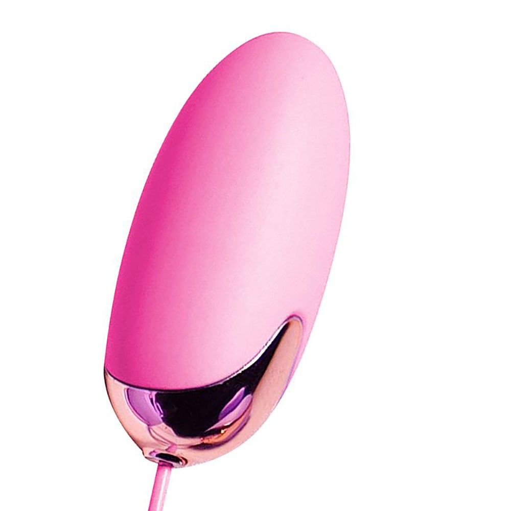 Vibrador para Clit�ris Recarreg�vel com 10 Pulsa��es e 10 Vibra��es com Controle com Fio Rosa | Foto 04