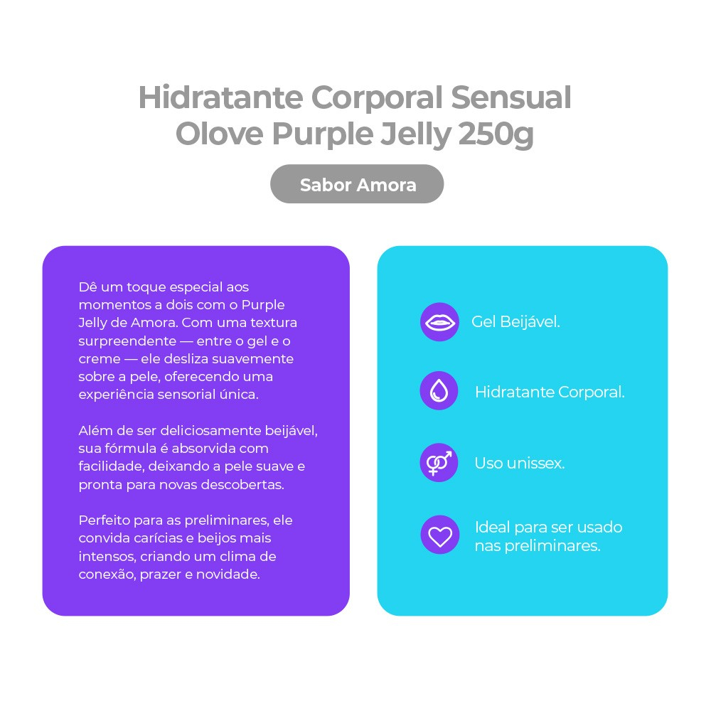 Gel Hidratante Corporal Sensual Pink Jelly sendo aplicado na m�o de uma pessoa