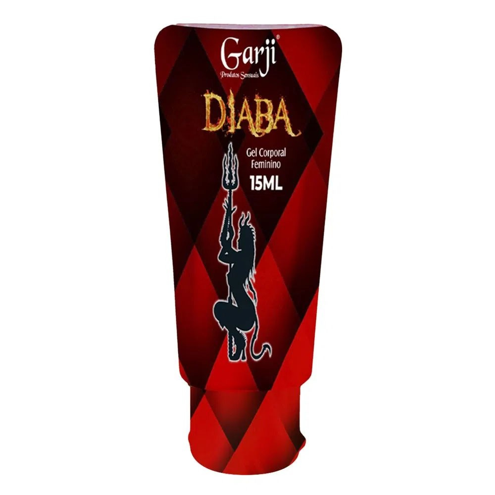 Gel Excitante Feminino Hot Diaba 15ml | Embalagem Tubo