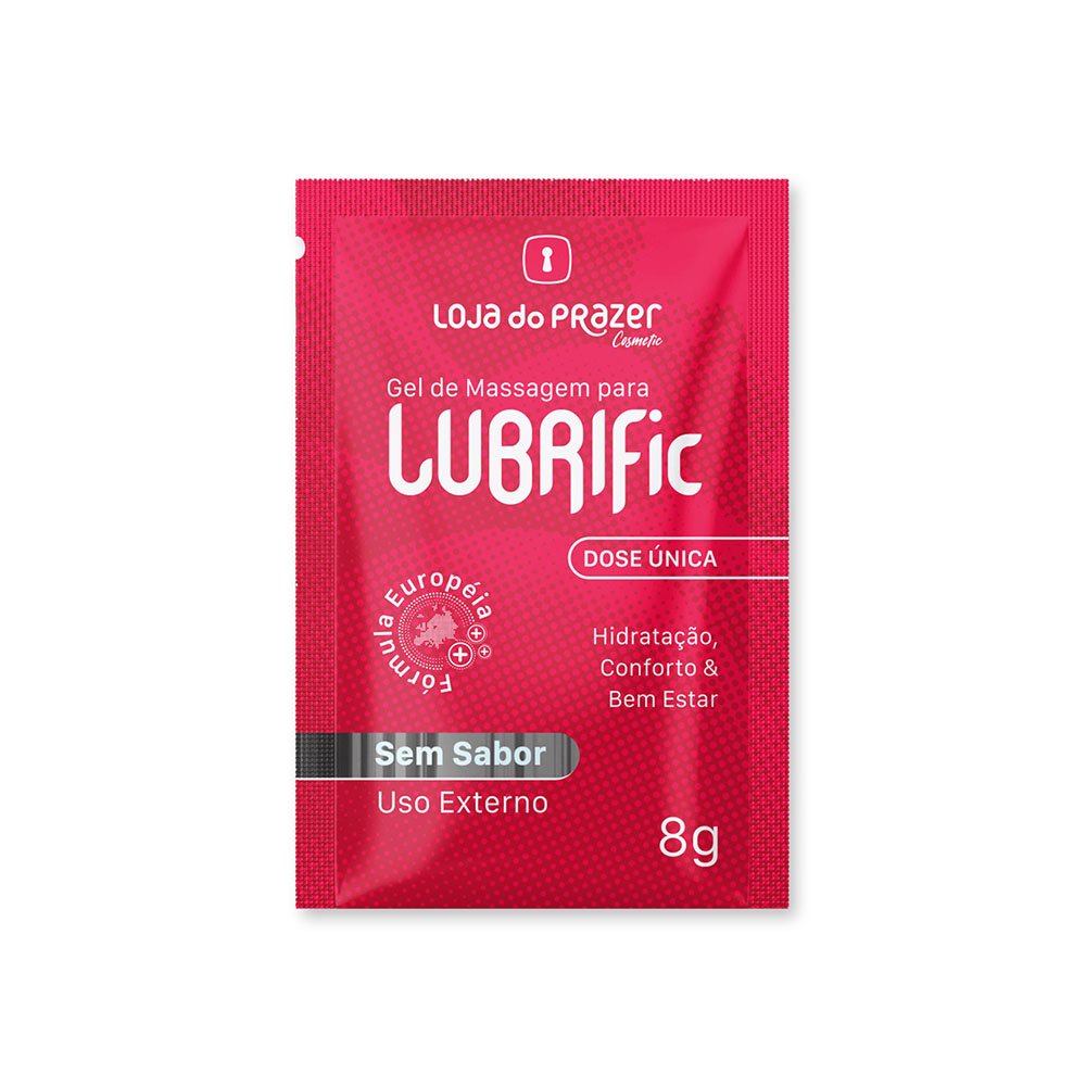 Gel Lubrificante �ntimo LUBRIFic 8g - Leve 8, Pague 6 embalagem individual