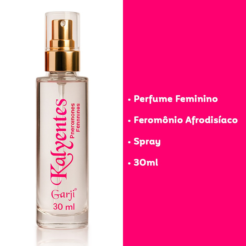 Perfume Afrodis�aco com Ferom�nio Feminino Kalyentes 30ml | Foto 02