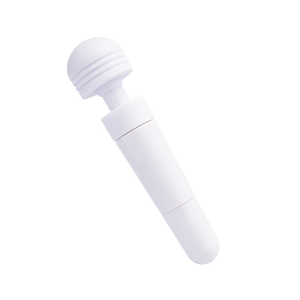 Massageador Er�tico em Silicone e ABS com Vibro Branco | Foto 05