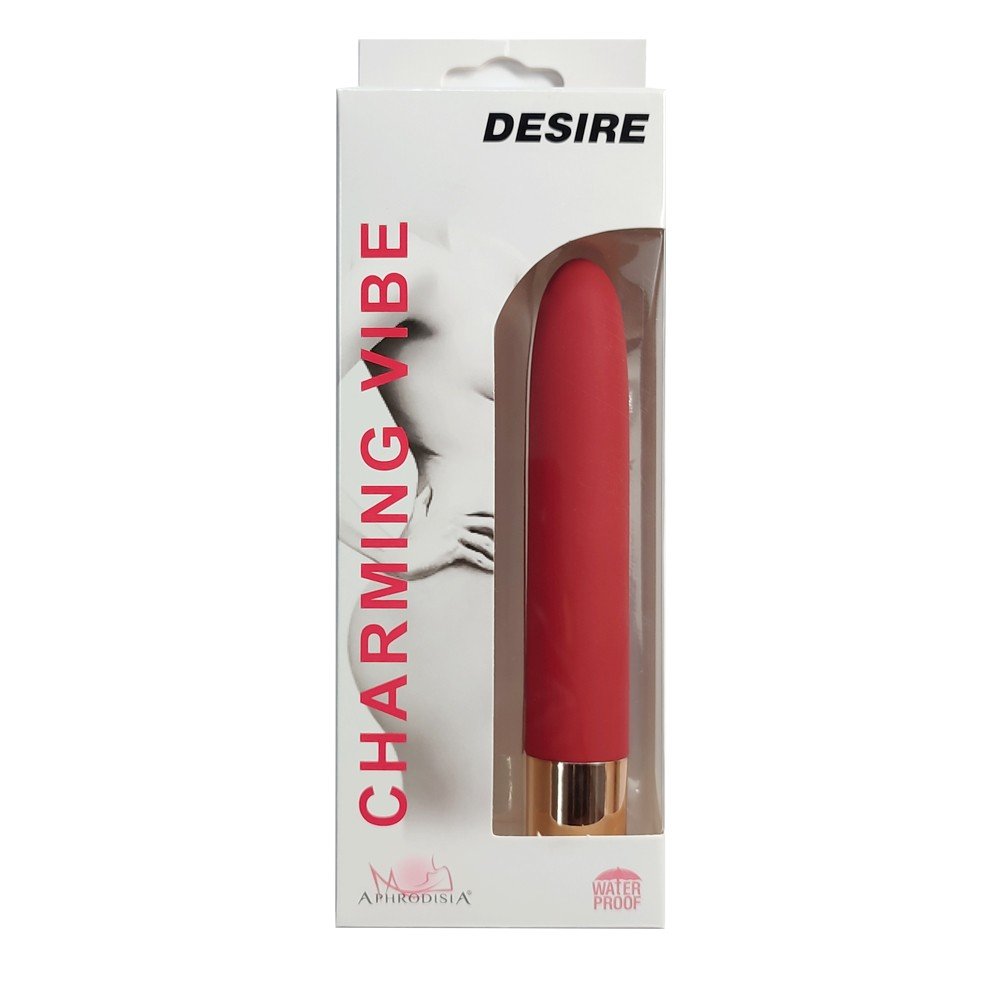 Vibrador Personal em Silicone Recarreg�vel com 7 Modos de Vibra��o Desire Vermelho | Foto 05