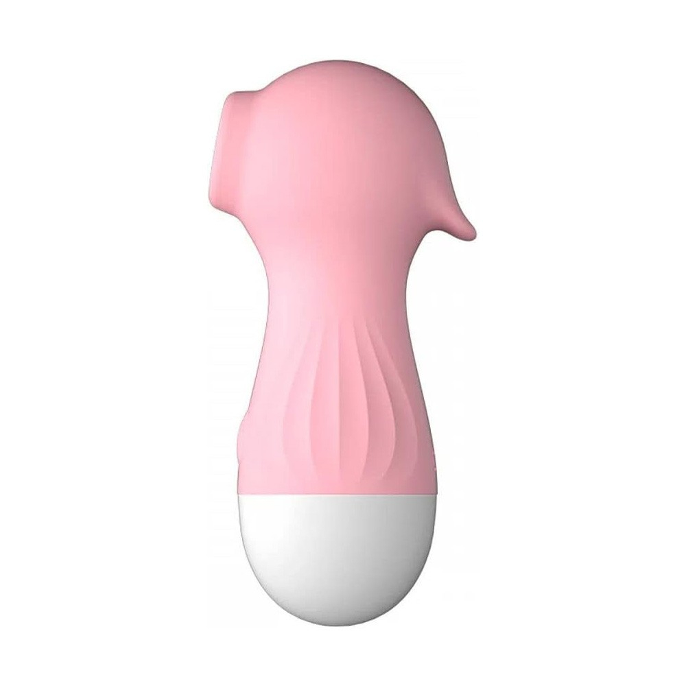 Vibrador para Clit�ris em Silicone Recarreg�vel com 10 Pulsa��es Pocot� Rosa | Foto 04