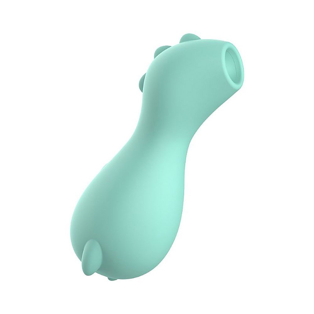 Pulsador de Clit�ris em Silicone Recarreg�vel com 7 Pulsa��es Cyan | Foto 04