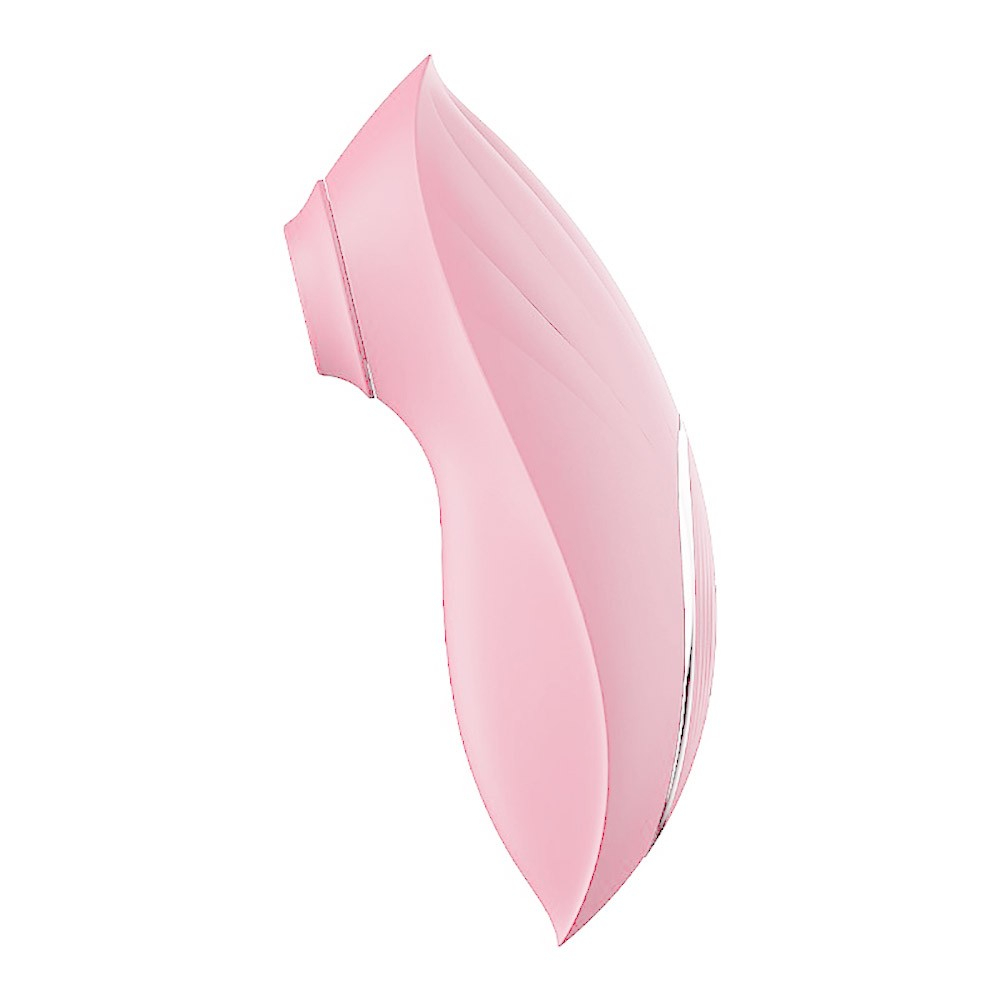 Pulsador de Clit�ris Recarreg�vel em Silicone e ABS (Pl�stico) 12 Pulsa��es Bean Rosa | Foto 04