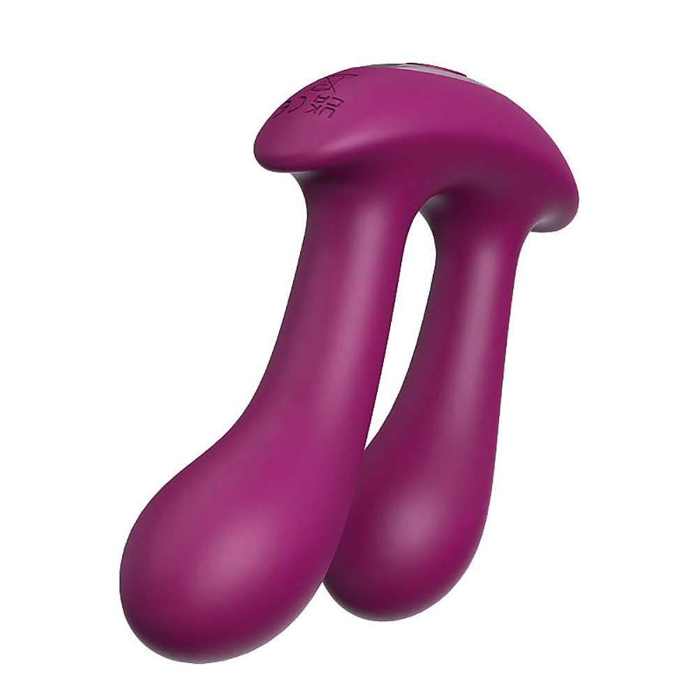 Vibrador Duplo Recarreg�vel em Silicone 9 Vibra��es Pink | Foto 04