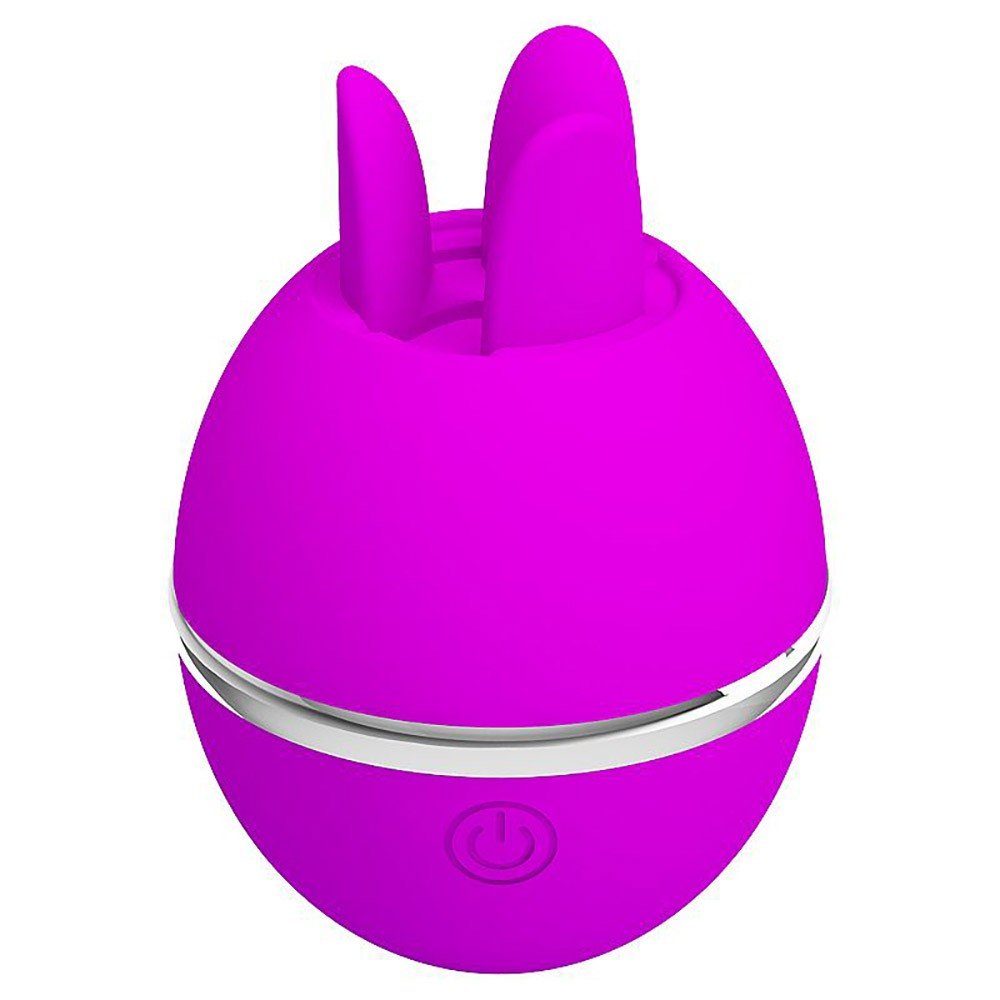 Vibrador para Clit�ris Recarreg�vel com 3 Vibra��es e 3 Estimula��es de L�ngua Gemini Ball Pink | Foto 04