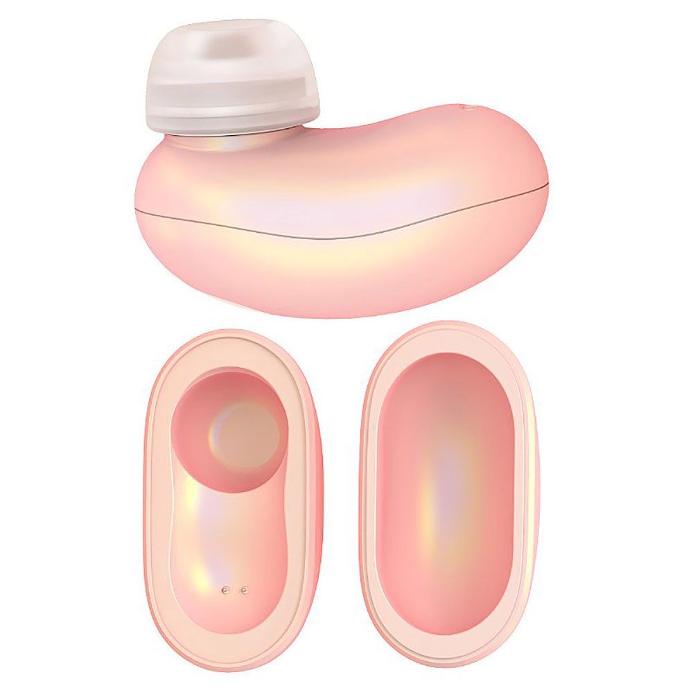 Vibrador para Clit�ris Recarreg�vel em Silicone e ABS (Pl�stico) 5 Pulsa��es Mini Pod Rosa | Foto 04
