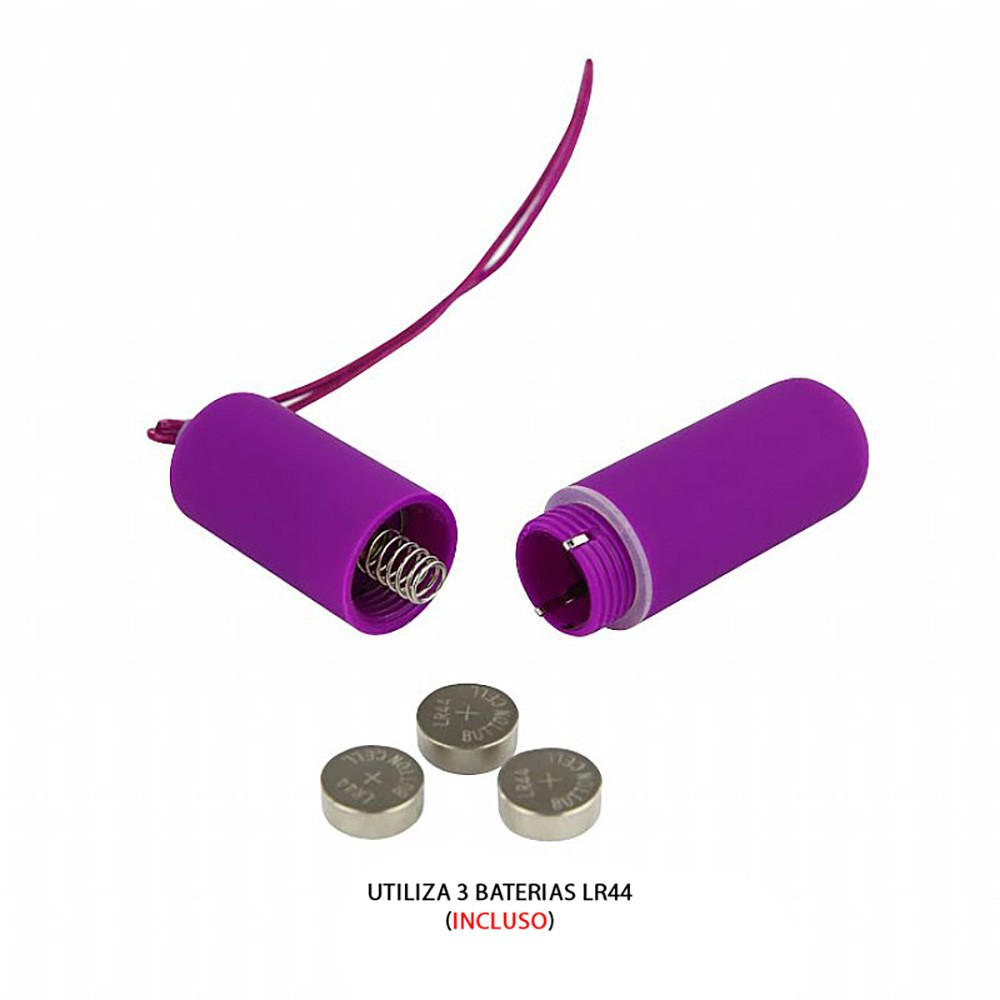 Vibrador Bullet em Pl�stico Aveludado 10 Modos de Vibra��o e Controle sem Fio Pink | Foto 04