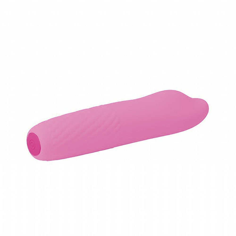 Vibrador Feminino em Silicone Recarreg�vel com 4 Vibra��es e 4 Rota��es Burke Rosa | Foto 04