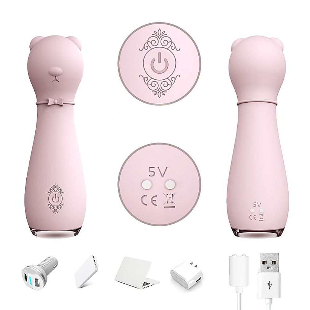 Massageador Er�tico em Silicone Recarreg�vel 9 Modos de Vibra��o Ronnie Rosa | Foto 05