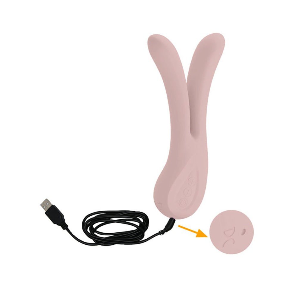 Vibrador Duplo em Silicone Recarreg�vel com 12 Modos de Vibra��o Ulysses | Foto 05