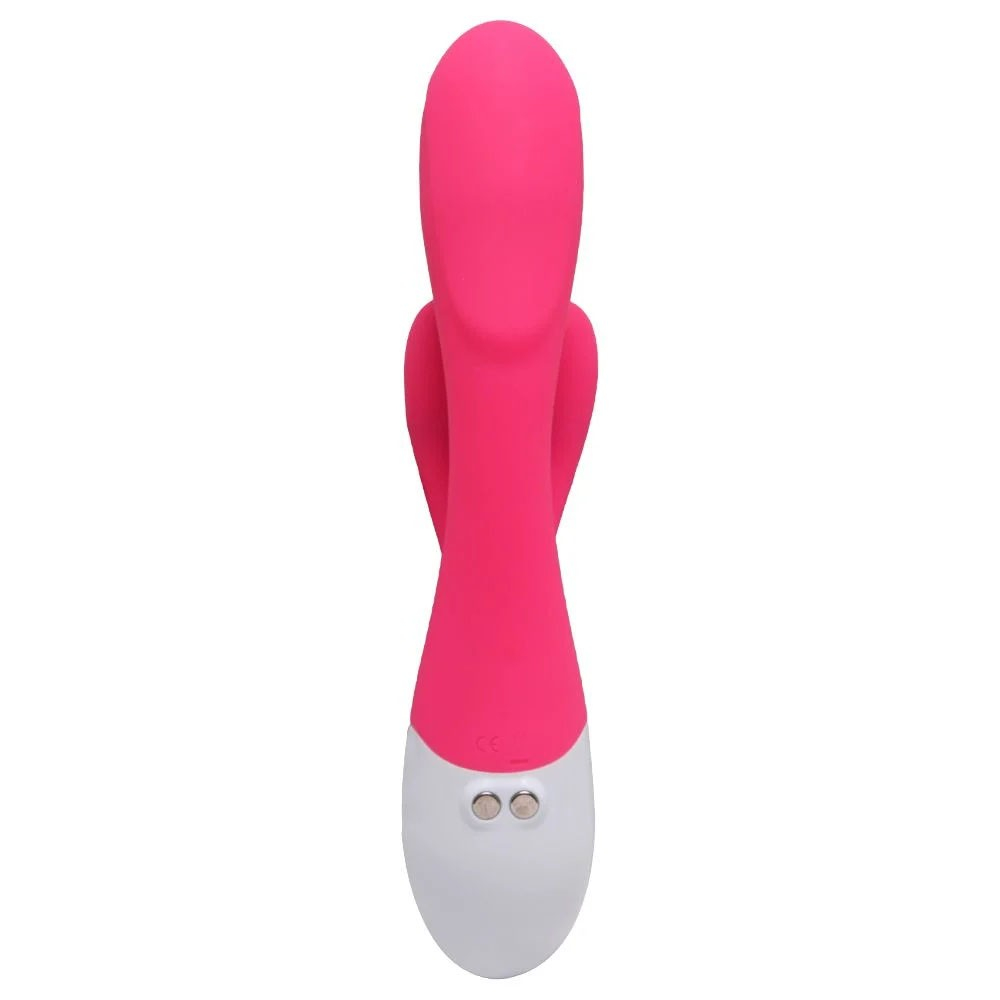Vibrador Duplo em Silicone Recarreg�vel 10 Modos de Vibra��o Lena Pink | Foto 04