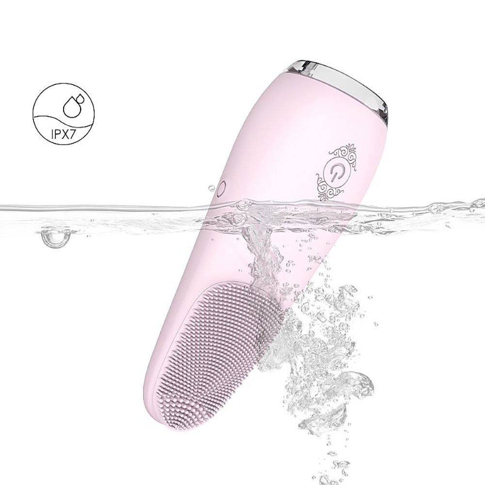 Vibrador para Clit�ris em Silicone Recarreg�vel com Cerdas Massageadoras 9 Vibra��es Ella Rosa | Foto 04