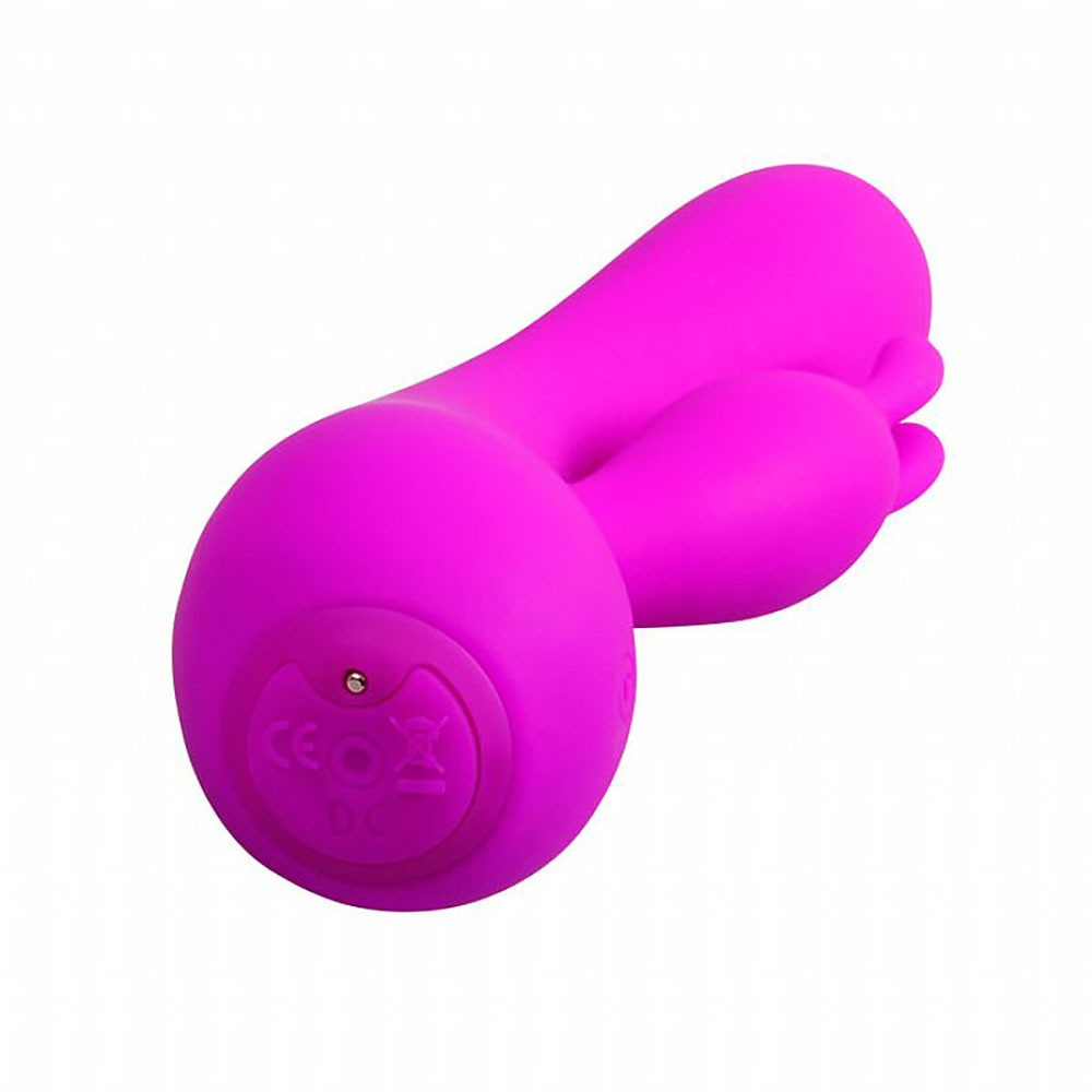 Vibrador Duplo em Silicone Recarreg�vel 12 Modos de Vibra��o Stanley Pink | Foto 04