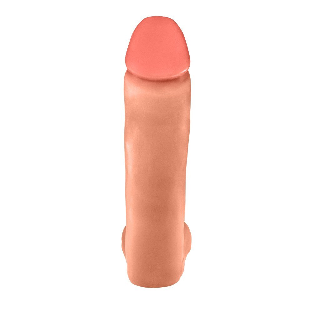 P�nis Gigante e Grosso Flex�vel com Escroto Benga em close up do escroto e da base