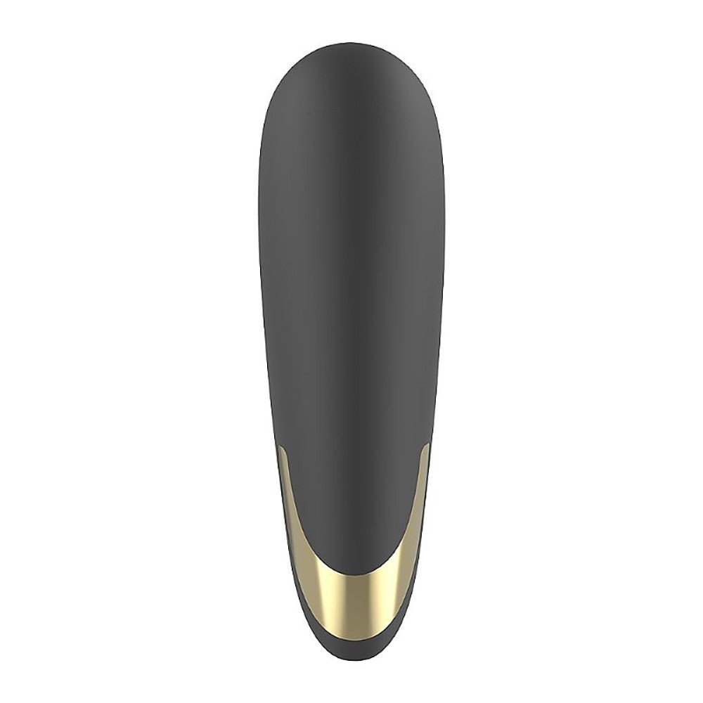 Pulsador de Clit�ris em Silicone Recarreg�vel com Aquecimento 8 Pulsa��es e 5 Velocidades Preto | Foto 05
